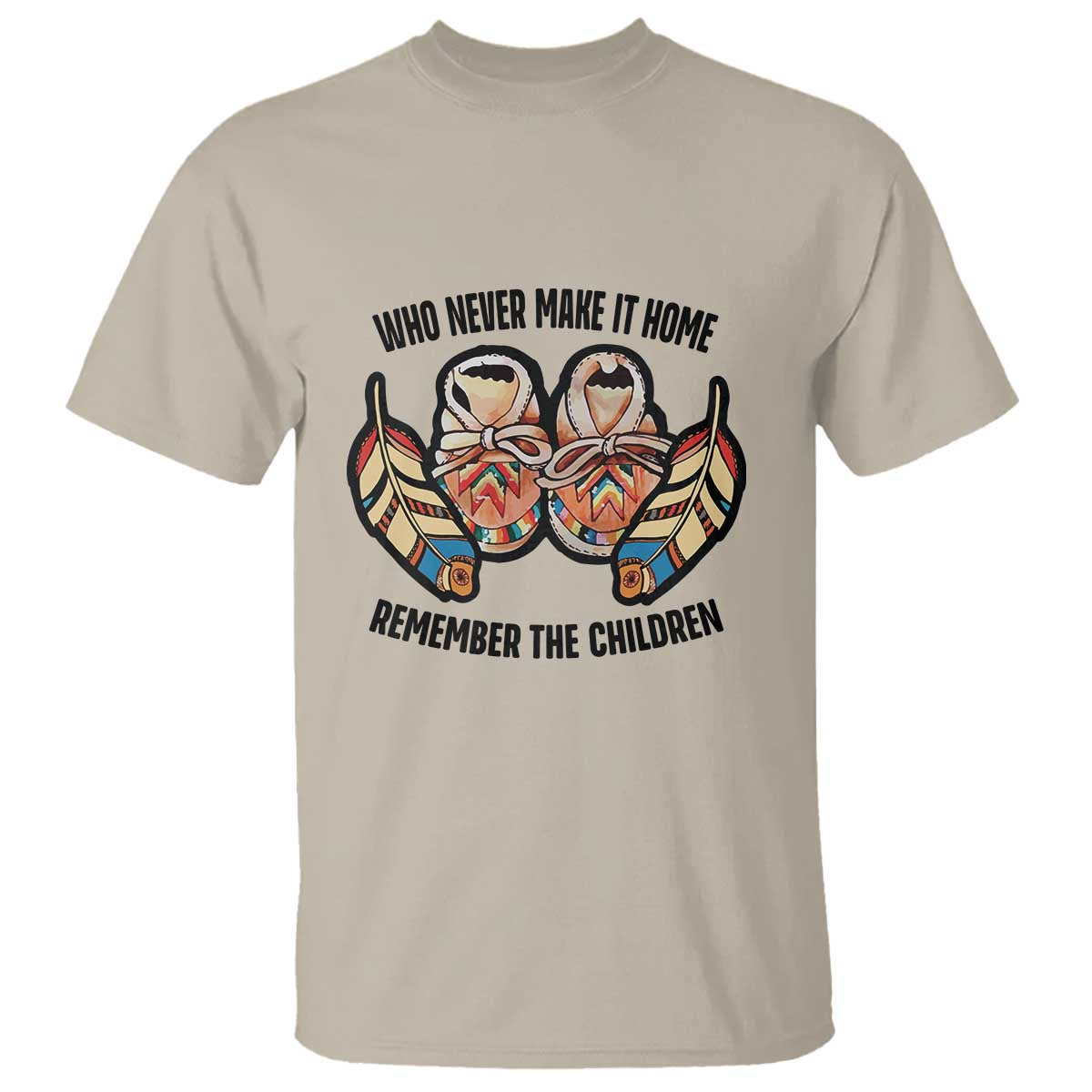 Native American T Shirt Remember The Children Who Never Make It Home Shoes Papoose - Wonder Print Shop