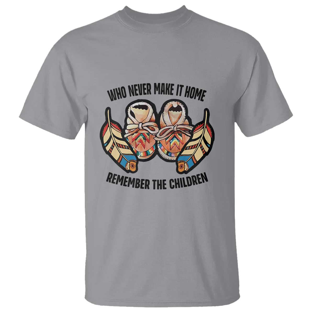 Native American T Shirt Remember The Children Who Never Make It Home Shoes Papoose - Wonder Print Shop