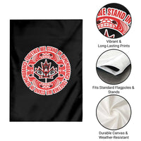 Indigenous Children Garden Flag Together We Stand In Remembrance Unity Day Papoose Maple Leaf Native American - Wonder Print Shop