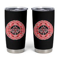 Indigenous Children Tumbler Cup Together We Stand In Remembrance Unity Day Papoose Maple Leaf Native American - Wonder Print Shop
