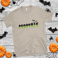 Halloween Couple Matching T Shirt Mombie Couples Mommy Wife Zombie Hand Bat - Wonder Print Shop