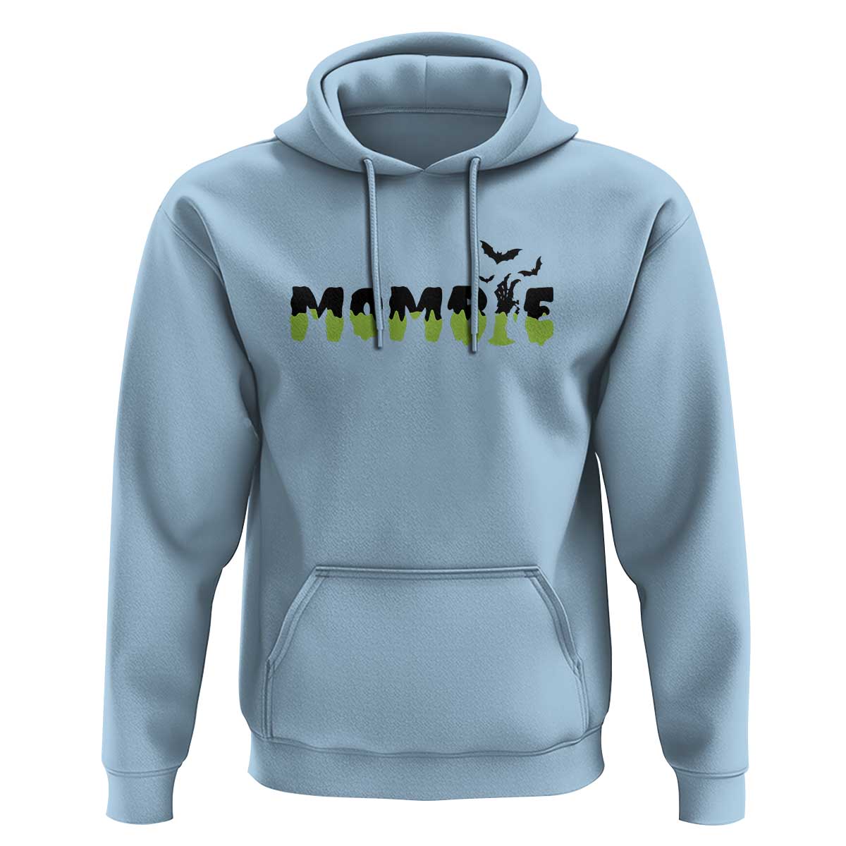 Halloween Couple Matching Hoodie Mombie Couples Mommy Wife Zombie Hand Bat