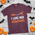 Halloween Couple Matching T Shirt I Love Her Pumpkins Broomstick Witch Hat - Wonder Print Shop