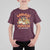 Funny Halloween T Shirt For Kid Coolest Pumpkin In The Patch Autumn Maple Leaf Flower - Wonder Print Shop