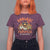 Funny Halloween T Shirt For Women Coolest Pumpkin In The Patch Autumn Maple Leaf Flower - Wonder Print Shop