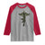 Combat Medic Soldier Raglan Shirt Caduceus Vintage American Flag - Wonder Print Shop