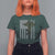 Combat Medic Soldier T Shirt For Women Caduceus Vintage American Flag - Wonder Print Shop