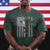 Combat Medic Soldier T Shirt Caduceus Vintage American Flag - Wonder Print Shop
