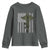 Combat Medic Soldier Youth Sweatshirt Caduceus Vintage American Flag - Wonder Print Shop