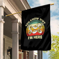 Funny Thanksgiving Deviled Eggs Garden Flag You Know Why I Am Here Easter Day - Wonder Print Shop