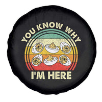 Funny Thanksgiving Deviled Eggs Spare Tire Cover You Know Why I Am Here Easter Day - Wonder Print Shop