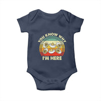 Funny Thanksgiving Deviled Eggs Baby Onesie You Know Why I Am Here Easter Day - Wonder Print Shop