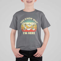 Funny Thanksgiving Deviled Eggs T Shirt For Kid You Know Why I Am Here Easter Day - Wonder Print Shop