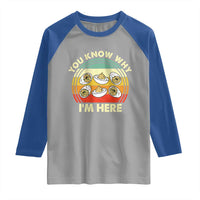 Funny Thanksgiving Deviled Eggs Raglan Shirt You Know Why I Am Here Easter Day - Wonder Print Shop