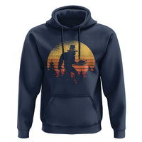 Bigfoot Pilgrim Turkey Pumpkin Thanksgiving Day Hoodie - Wonder Print Shop