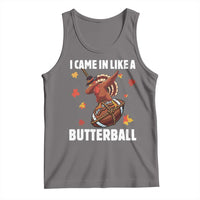 Funny I Came In Like A Butterball Tank Top Thanksgiving Dabbing Turkey - Wonder Print Shop