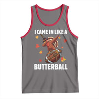 Funny I Came In Like A Butterball Tank Top Thanksgiving Dabbing Turkey - Wonder Print Shop