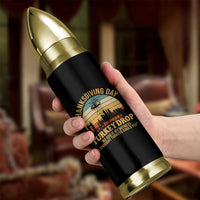 Funny Thanksgiving Day Turkey Drop Bullet Tumbler As God Is My Witness I Thought Turkeys Could Fly - Wonder Print Shop