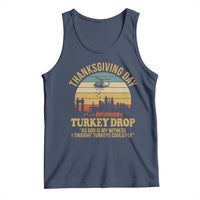Funny Thanksgiving Day Turkey Drop Tank Top As God Is My Witness I Thought Turkeys Could Fly - Wonder Print Shop