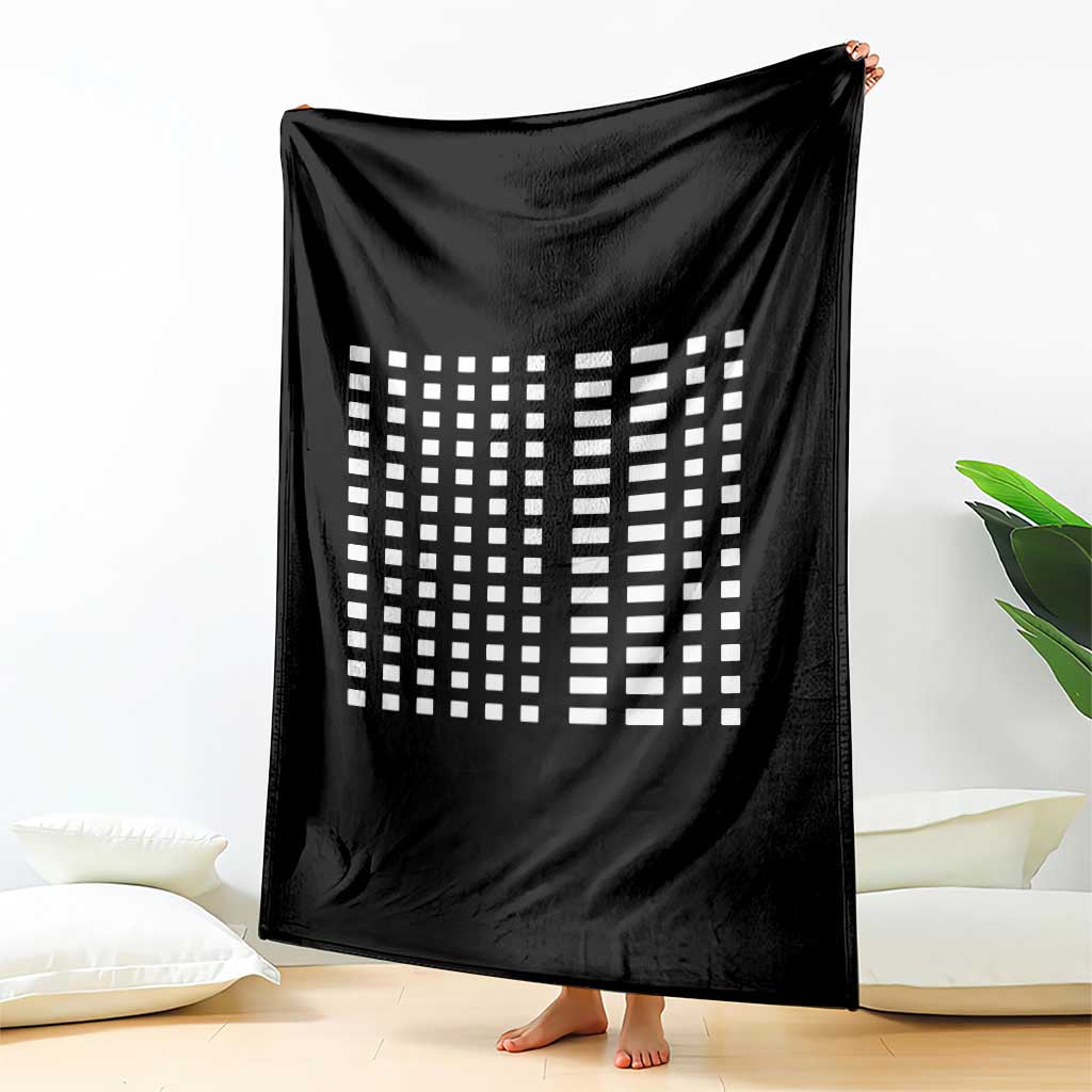 Six Seven 67 Morse Code Throw Blanket Subtle Secret Gen Alpha Meme - Wonder Print Shop