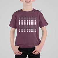 Six Seven 67 Morse Code T Shirt For Kid Subtle Secret Gen Alpha Meme - Wonder Print Shop