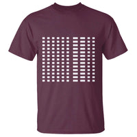 Six Seven 67 Morse Code T Shirt Subtle Secret Gen Alpha Meme - Wonder Print Shop