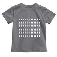 Six Seven 67 Morse Code Toddler T Shirt Subtle Secret Gen Alpha Meme - Wonder Print Shop