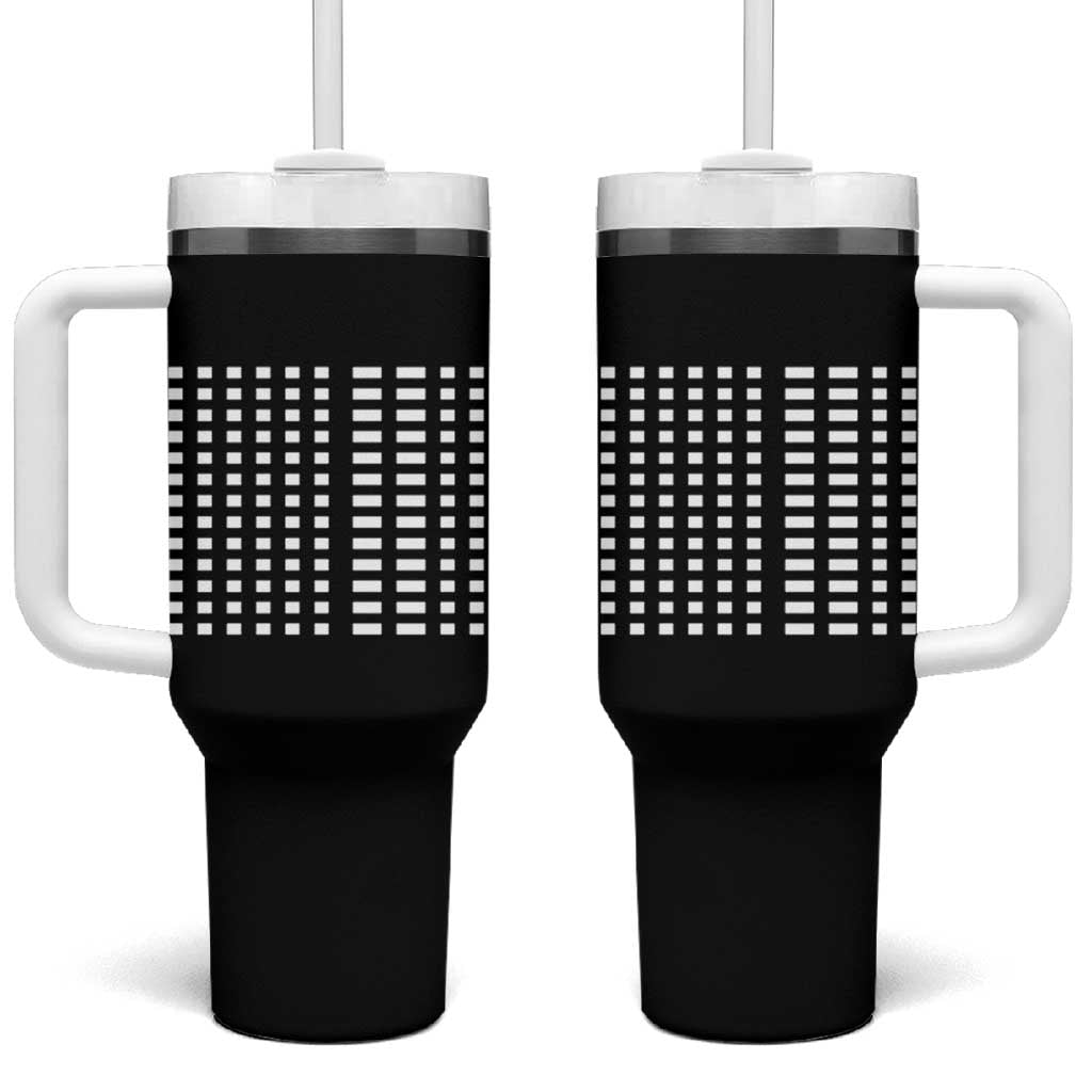 Six Seven 67 Morse Code Tumbler With Handle Subtle Secret Gen Alpha Meme - Wonder Print Shop