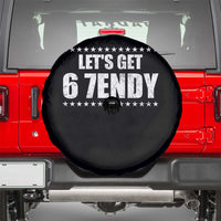 Lets Get Sendy 67 Six Seven Meme Alpha Slang Star Spare Tire Cover - Wonder Print Shop