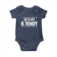Lets Get Sendy 67 Six Seven Meme Alpha Slang Star Baby Onesie - Wonder Print Shop