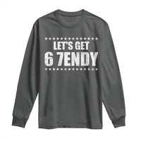 Lets Get Sendy 67 Six Seven Meme Alpha Slang Star Long Sleeve Shirt - Wonder Print Shop