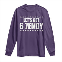 Lets Get Sendy 67 Six Seven Meme Alpha Slang Star Long Sleeve Shirt - Wonder Print Shop
