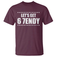 Lets Get Sendy 67 Six Seven Meme Alpha Slang Star T Shirt - Wonder Print Shop