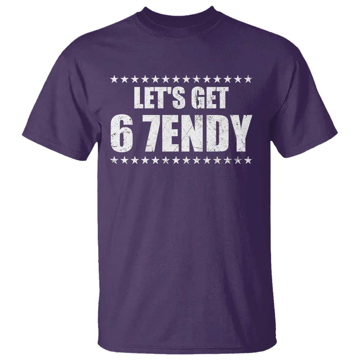 Lets Get Sendy 67 Six Seven Meme Alpha Slang Star T Shirt - Wonder Print Shop