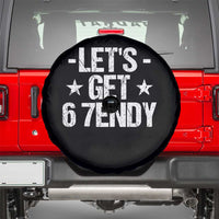 Lets Get Sendy 67 Six Seven Meme Alpha Slang Spare Tire Cover - Wonder Print Shop