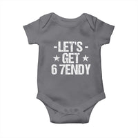 Lets Get Sendy 67 Six Seven Meme Alpha Slang Baby Onesie - Wonder Print Shop