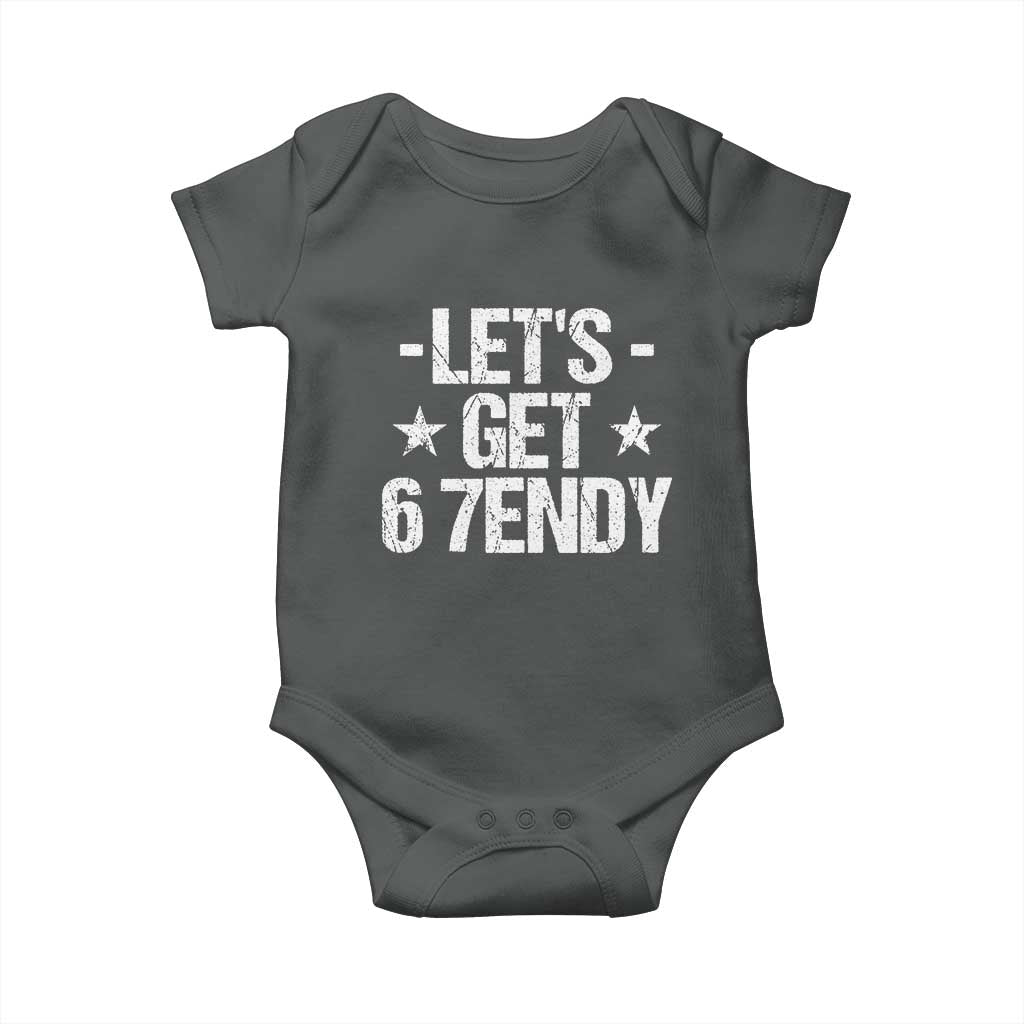 Lets Get Sendy 67 Six Seven Meme Alpha Slang Baby Onesie - Wonder Print Shop