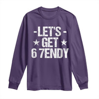Lets Get Sendy 67 Six Seven Meme Alpha Slang Long Sleeve Shirt - Wonder Print Shop