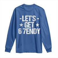 Lets Get Sendy 67 Six Seven Meme Alpha Slang Long Sleeve Shirt - Wonder Print Shop