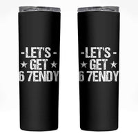 Lets Get Sendy 67 Six Seven Meme Alpha Slang Skinny Tumbler - Wonder Print Shop
