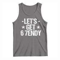 Lets Get Sendy 67 Six Seven Meme Alpha Slang Tank Top - Wonder Print Shop