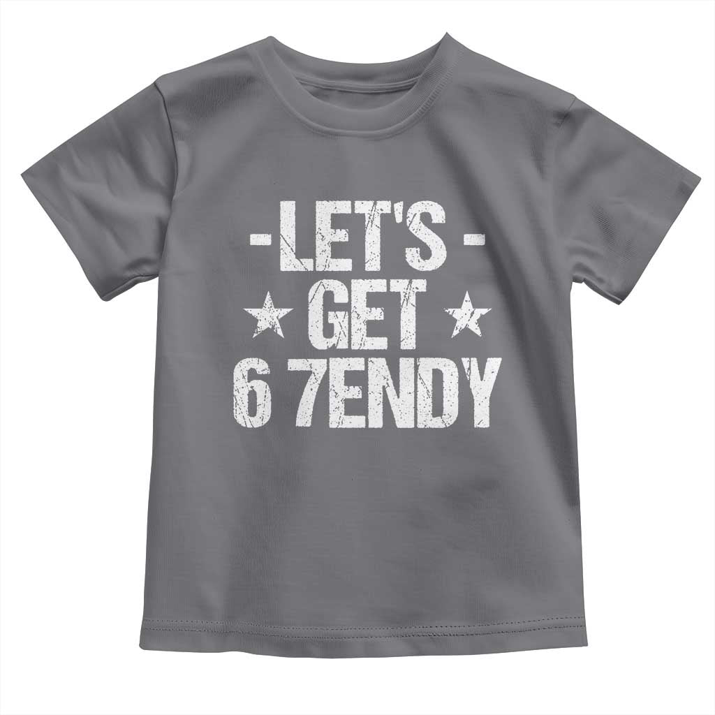 Lets Get Sendy 67 Six Seven Meme Alpha Slang Toddler T Shirt - Wonder Print Shop