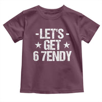 Lets Get Sendy 67 Six Seven Meme Alpha Slang Toddler T Shirt - Wonder Print Shop
