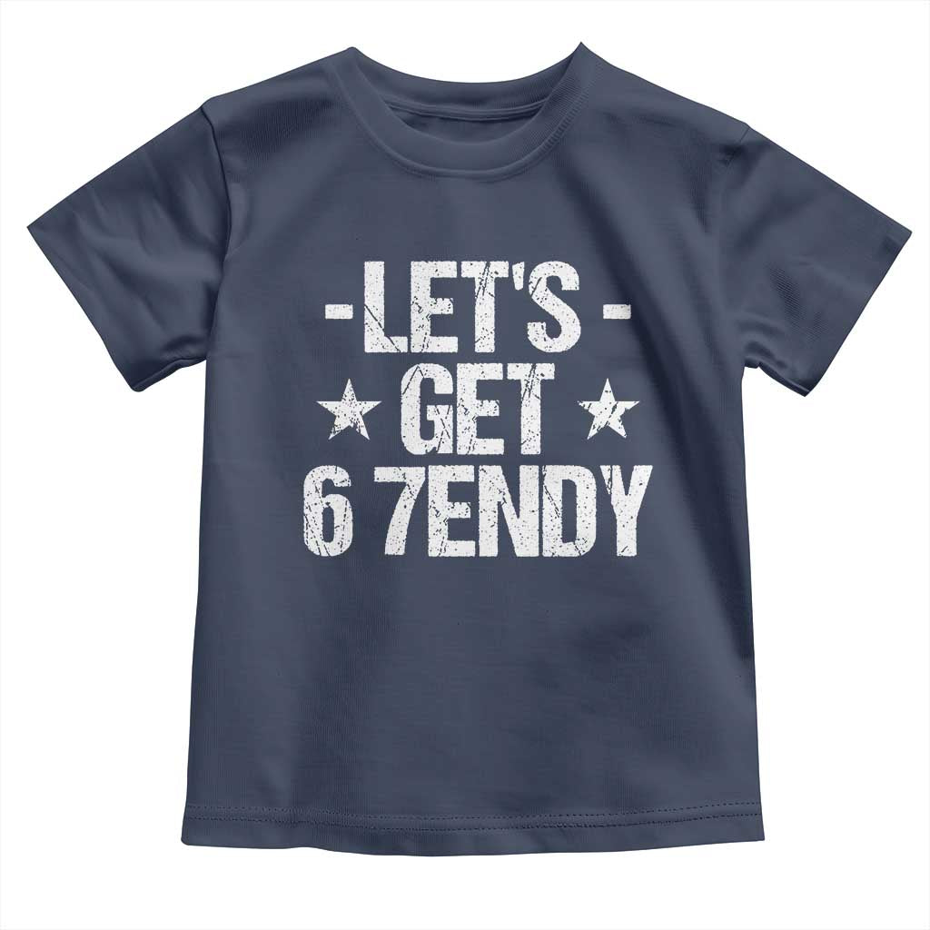 Lets Get Sendy 67 Six Seven Meme Alpha Slang Toddler T Shirt - Wonder Print Shop