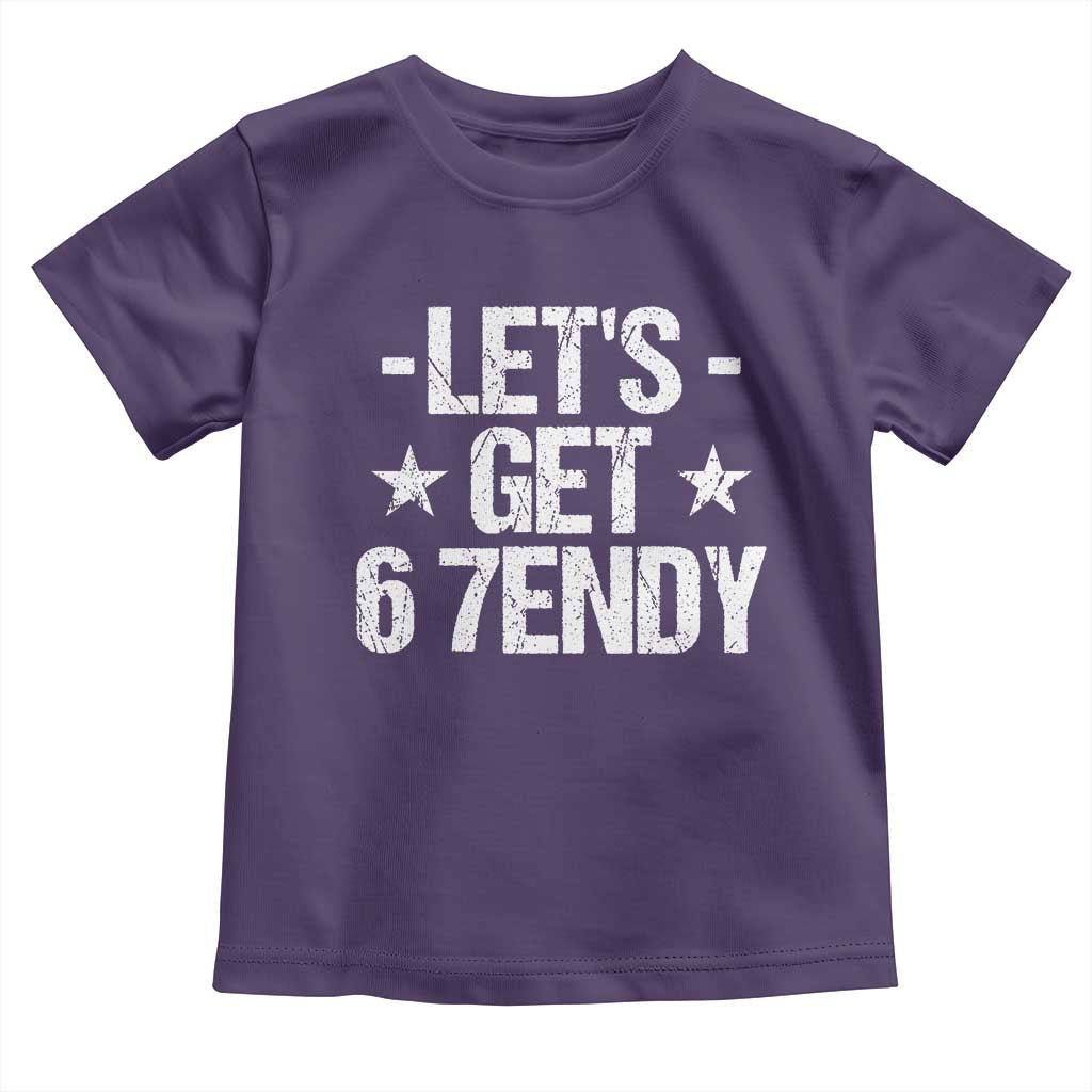 Lets Get Sendy 67 Six Seven Meme Alpha Slang Toddler T Shirt - Wonder Print Shop