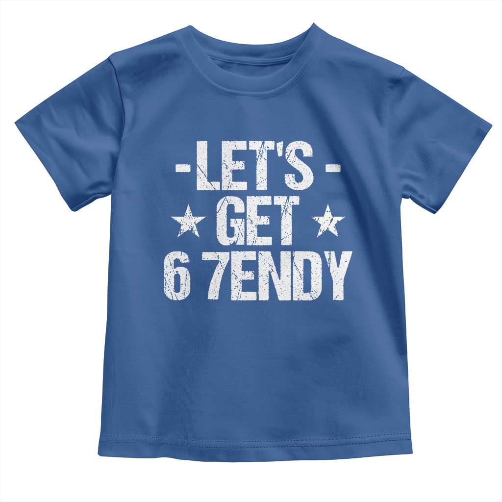 Lets Get Sendy 67 Six Seven Meme Alpha Slang Toddler T Shirt - Wonder Print Shop