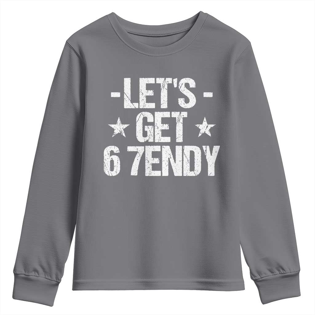 Lets Get Sendy 67 Six Seven Meme Alpha Slang Youth Sweatshirt - Wonder Print Shop