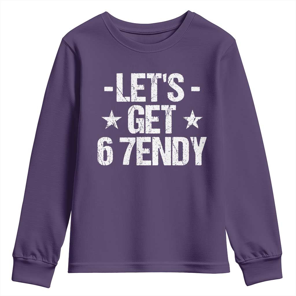 Lets Get Sendy 67 Six Seven Meme Alpha Slang Youth Sweatshirt - Wonder Print Shop