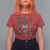 Funny Christmas T Shirt For Women Tis The Season Neon Lights Santa Gingerbread - Wonder Print Shop