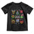 Funny Christmas Toddler T Shirt Tis The Season Neon Lights Santa Gingerbread